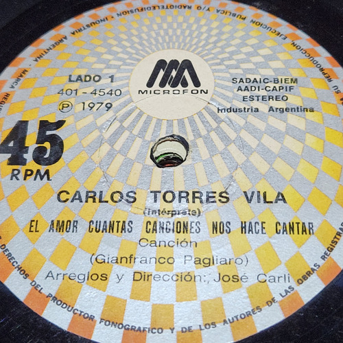 Simple Carlos Torres Vila 4540 Microfon C8
