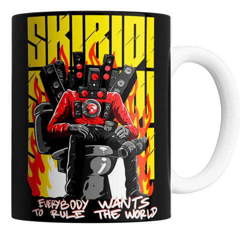 Taza Ceramica Importada - Skibidi Toilet (elegi Tu Modelo)