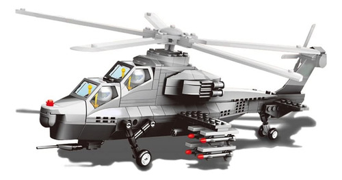 Helicopter Bricks Series 304pcs Builds Brotings Sets Kits De