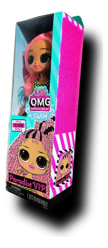 Muñeca Lol Omg Swim Paradise Vip Opp Surprise Original