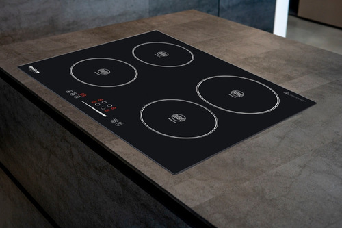 Fogão Cooktop De Indução Philco 4 Bocas Pct04p Preto 220v
