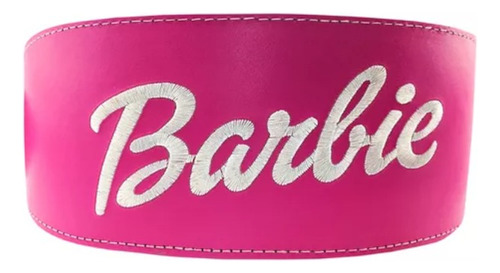 Cinturón Pesas Gym Faja P / Cargar Mujer Barbie Piel Premium