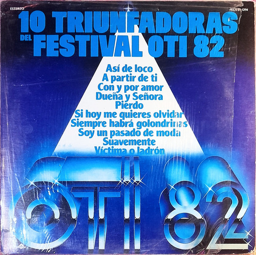 Festival Oti 82 Disco De Vinilo 10 Triunfadoras 