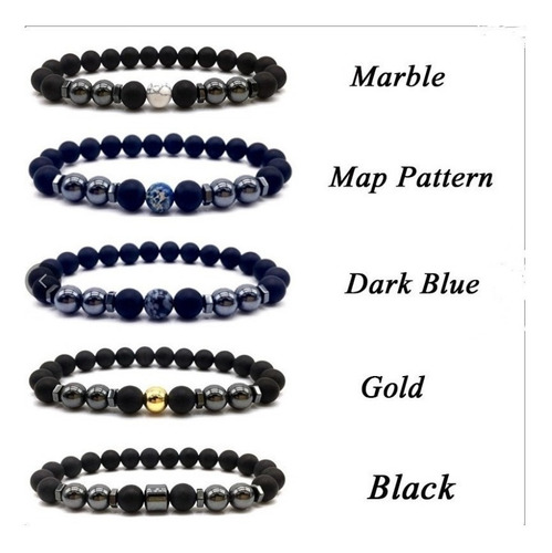 Imagen 9 de 9 de Pulsera Negra Creativa Para Dejar De Fumar