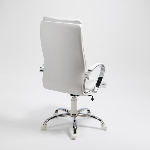 Imagen 3 de 10 de Sillón Gerencial Electra Estructura Cromada Diseño Rossi