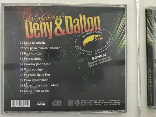 Cd Deny e Dalton - Peão Apaixonado Interprete Deny e Dalton [usado] - Sebo  Espaço Literário