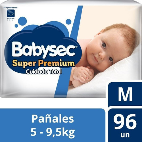 Babysec Cuidado Total M X 96 Tamaño Mediano (M)