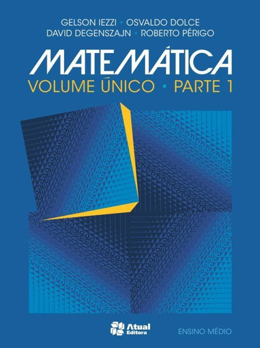 Livro Matemática - Volume Único