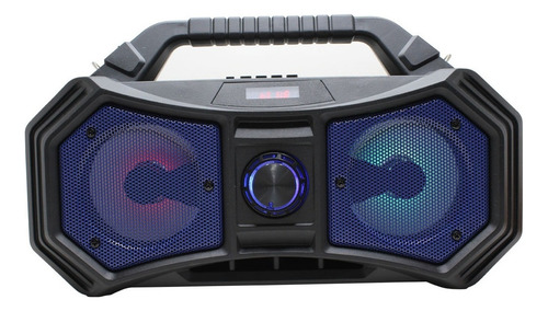 Som Portatil Bluetooth Usb P2 Lanterna Fm Caixa De Som Top