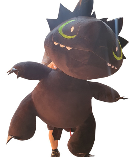 Chimuelo Peluche Entrrnando A Mi Dragon Blanco O Negro Envio