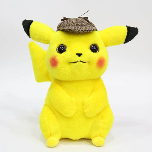 Pelúcia Pokémon Filme Detetive Pikachu 28cm