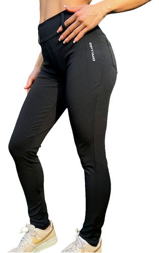 Calza De Mujer Optimo Con Bolsillo Lycra Calidad Excelente