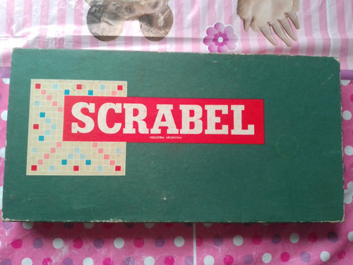 Juego De Mesa Scrabble Vintage Argentina Antiguo Año 1954