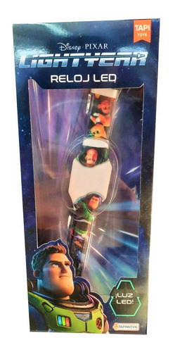 Imagen 5 de 9 de Reloj Led Lightyear Disney Pixar Jeg Dly01170 El Gato
