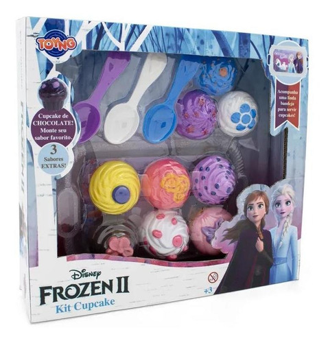 Conjunto De Atividades - Disney - Frozen - Cupcake Toyng
