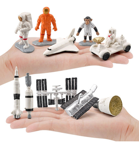 10 Uds Estatuilla De Estatua Nave Espacial Modelo