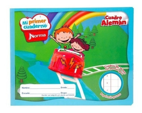  Norma Mi primer cuaderno 72 hojas  cuadriculadas unidad x 1