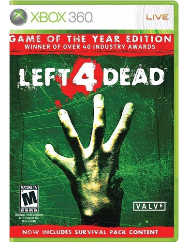 ..:: Left 4 Dead Game Of The Year Edition ::.. Para Xbox 360