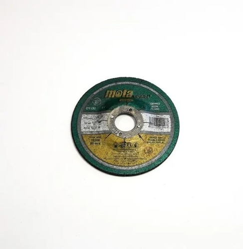 Imagen 1 de 4 de Disco De Desbaste Marca Mota 115 X 3.2 X 22.2mm - Acindar