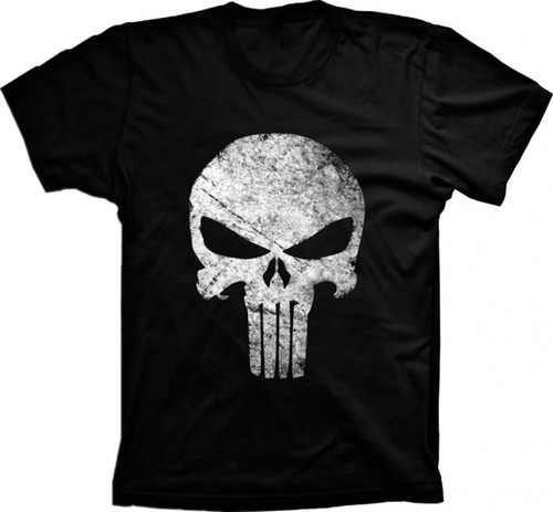 Camiseta Justiceiro - Caveira - The Punisher