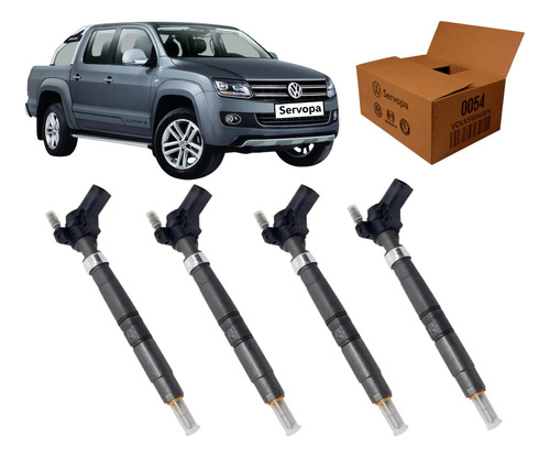 Bicos Injetores Amarok 2009 A 2016 4unid Original Volkswagen