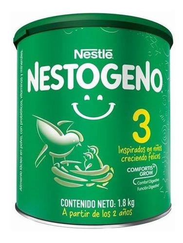 Fórmula Infantil Nestogeno® 3 Lata X 1800 Gr