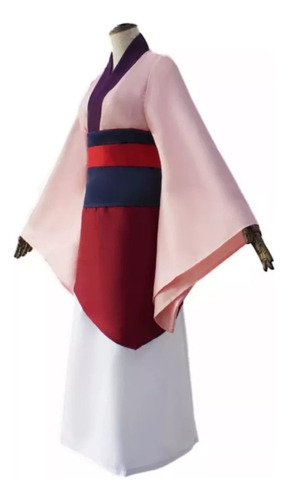 Mulan  Cosplay Adultos Adolescentes Kimono