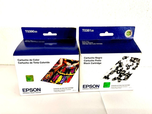 Epson T039020 Y T038120 Pareja Original C43 C45 Cx1500