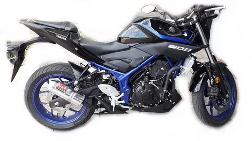 Múltiple Escape Yamaha Mt07 Full Carbono Ex190-premium