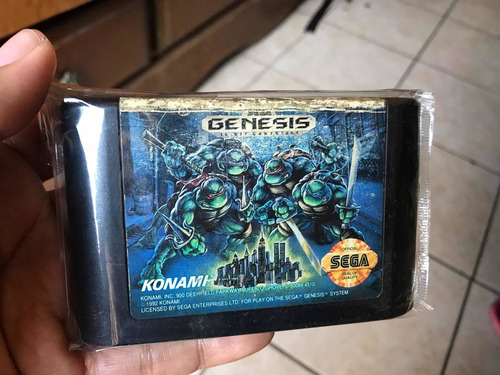 Ninja Turtles Hyperstone Heist Sega Genesis Original (Usado)