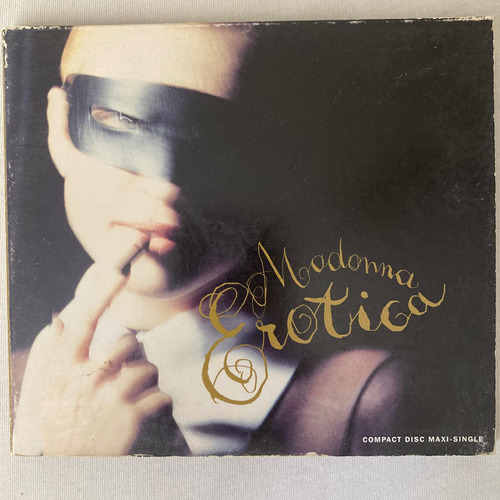 Madonna / Erotica Cd Maxi 1992 Usa Impecable