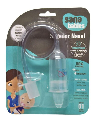 Aspirador Sugador Nasal Sana Babies ® Original