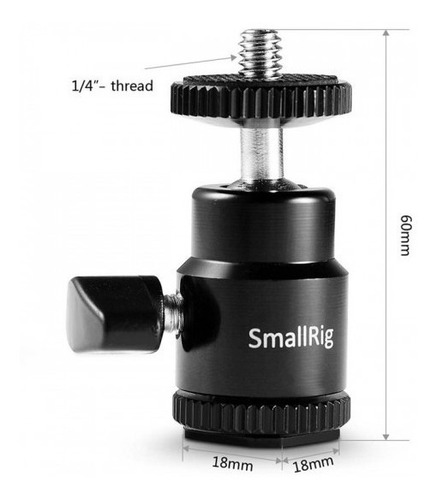 Micro Cabezal Con Zapata Smallrig 761