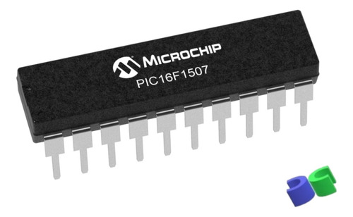 10pç - Microcontrolador Pic16f1507-i/p - Dip-20