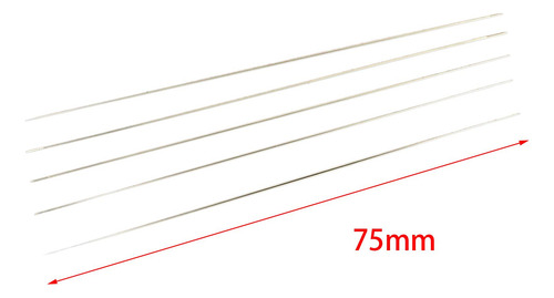 2 X 5x Agulhas Grandes Para Miçangas Para Miçangas Para