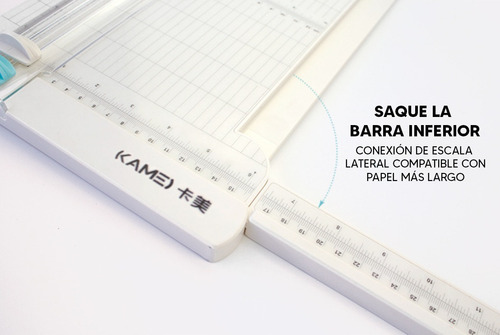 Imagen 7 de 10 de Guillotina Recortadora Plegadora + Repuestos Kamei 38*13.5cm