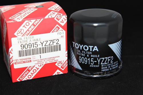 Filtro De Aceite Toyota Corolla, Yaris 90915-yzzf2 Original