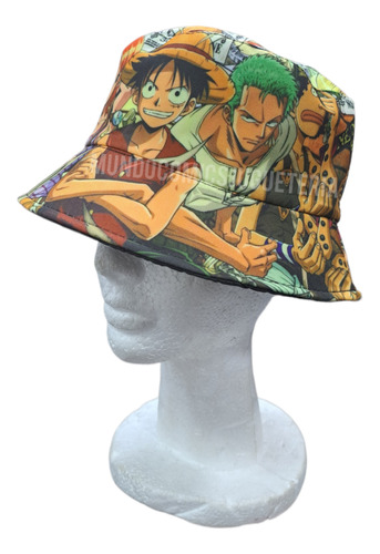  Sombrero Gorro Pescador De One Piece Luffy Anime 