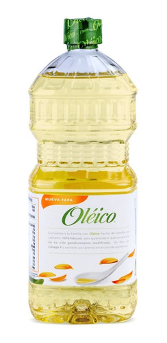 Imagen 7 de 10 de Aceite Oléico Puro De Cártamo 946 Ml (3 Piezas)