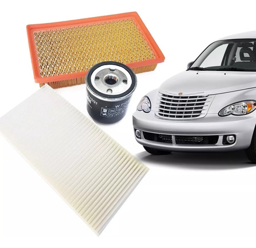 Kit Filtros Aire Aceite Habitaculo Chrysler Pt Crusier 2.4