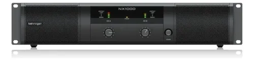 Amplificador de potência Behringer Nx1000 | Parcelamento sem juros
