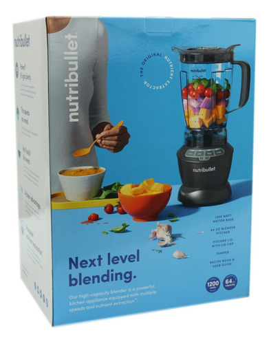 Nutribullet Nbf-50400 64 Oz 1200 Watts 4-speed Blender Gga