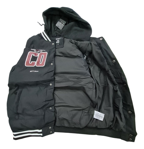 Chaleco Hombre Con Capucha Premium Importado
