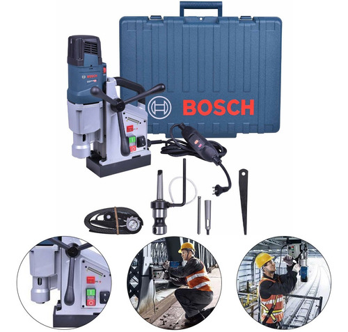 Furadeira Base Magnética 1200w Gbm 50-2 Bosch - 220v