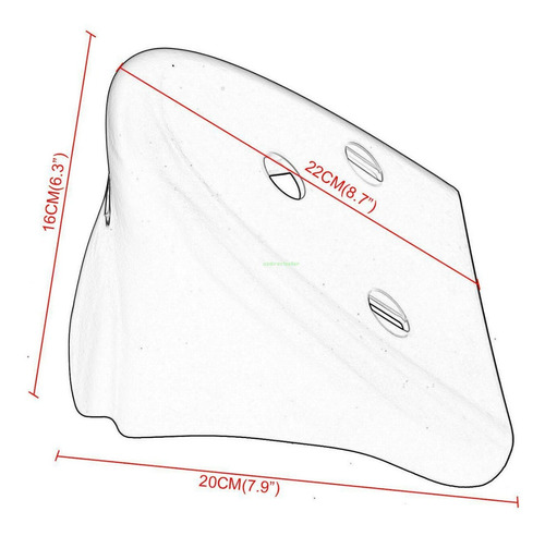 Imagen 5 de 9 de Spoiler Harley Sportster 2004-2017 Deflector De Aire Fairing