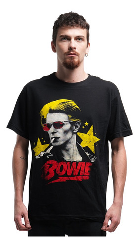 Camiseta David Bowie Black Star Rock Activity