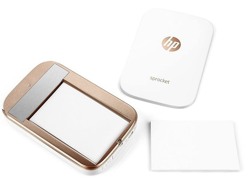 Imagen 8 de 9 de 50 Hojas Papel Fotografico Adhesivo Hp Sprocket 5x7,6 Cm
