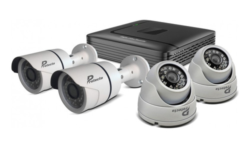 Kit Camara Seguridad Dvr 4 Canales 2mp