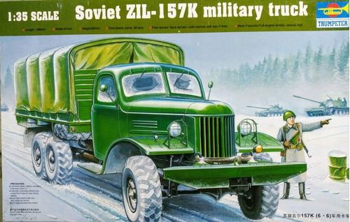 Soviet Zil-157k Military Truck 1/35 Trumpeter 01003