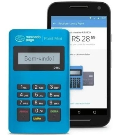 Imagem 2 de 7 de Maquina Point Mini- A Maquina De Cartão Do Mercado Pago